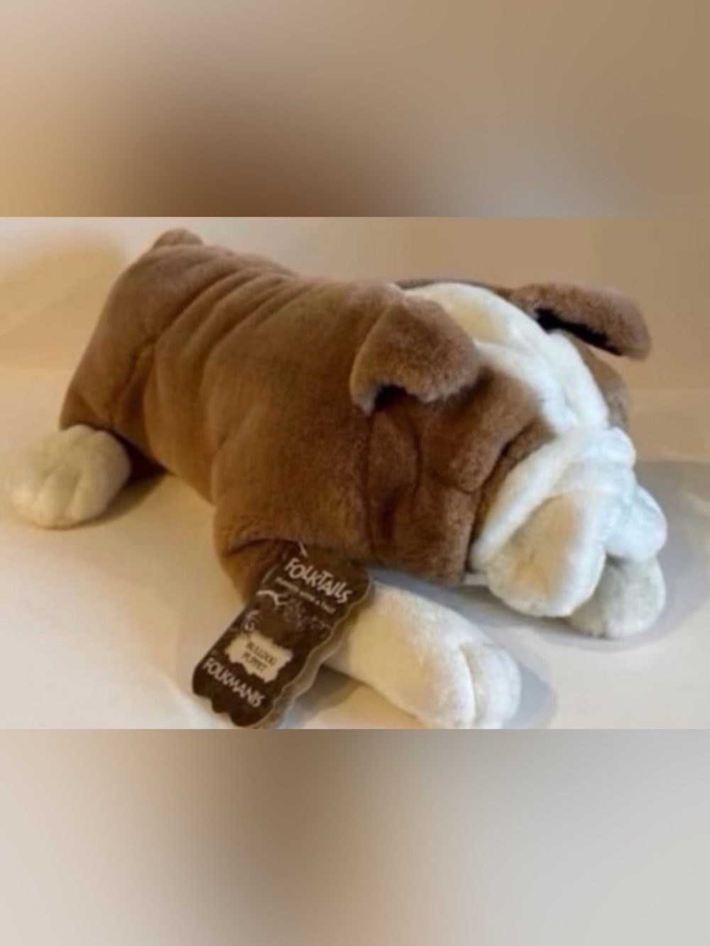 Folkmanis Folktails Bulldog Dog Puppet